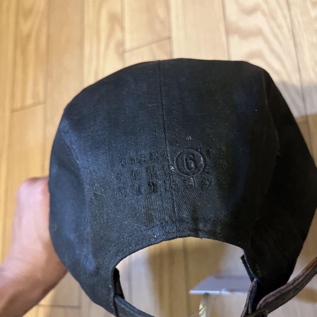 Supreme MM6 Maison Margiela Camp Cap 黒