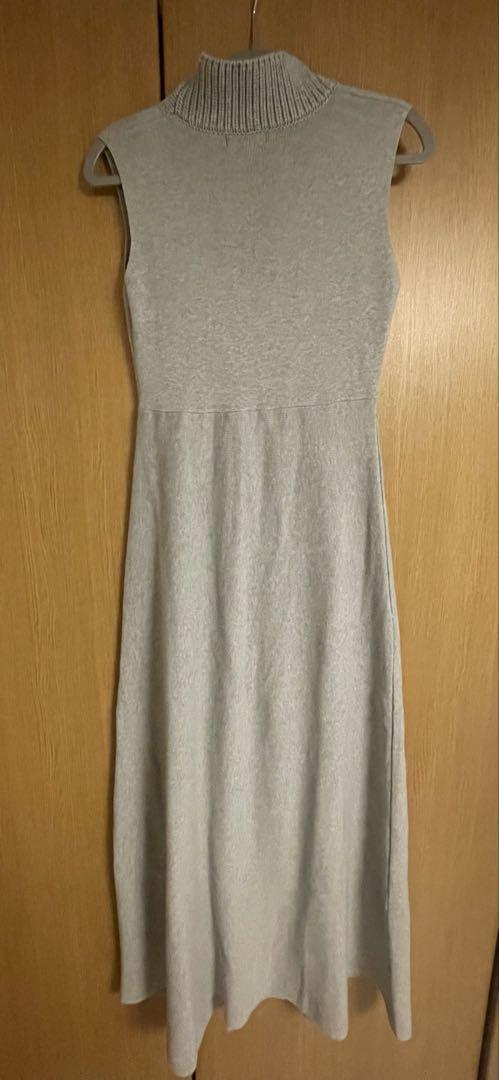 大人女性の Box L'or pleats メルカリ - BLANC L'AUBE Dress Knit ワンピース