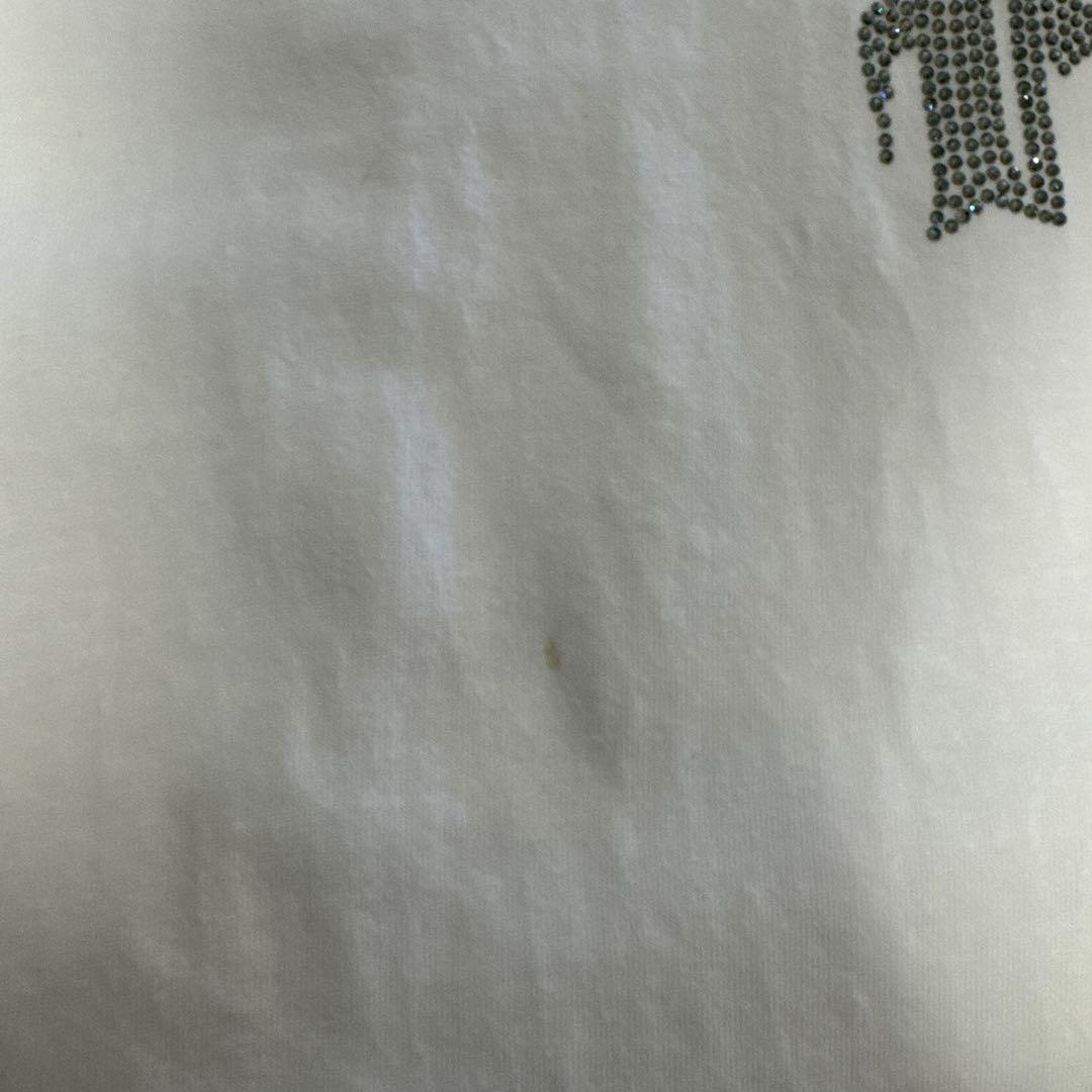 ファットランク　OLD \"P\" LOGO RHINE STONE TEE M