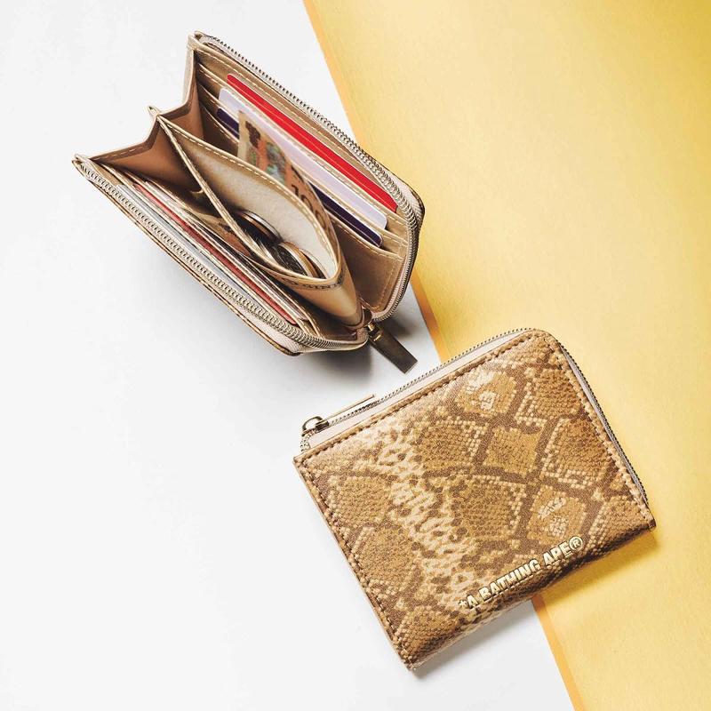 A BATHING APE 財布 A Bathing Ape Feb 2018 Long Wallet Faux Leather Smart