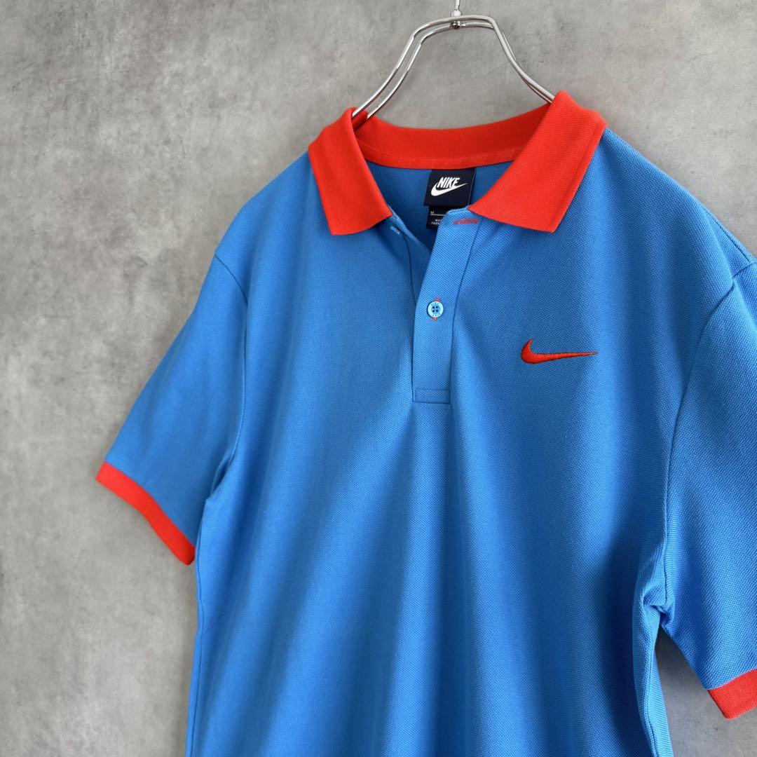 美品 NIKE ナイキ 半袖ポロシャツ 大阪・関西万博 ミャクミャクカラー M