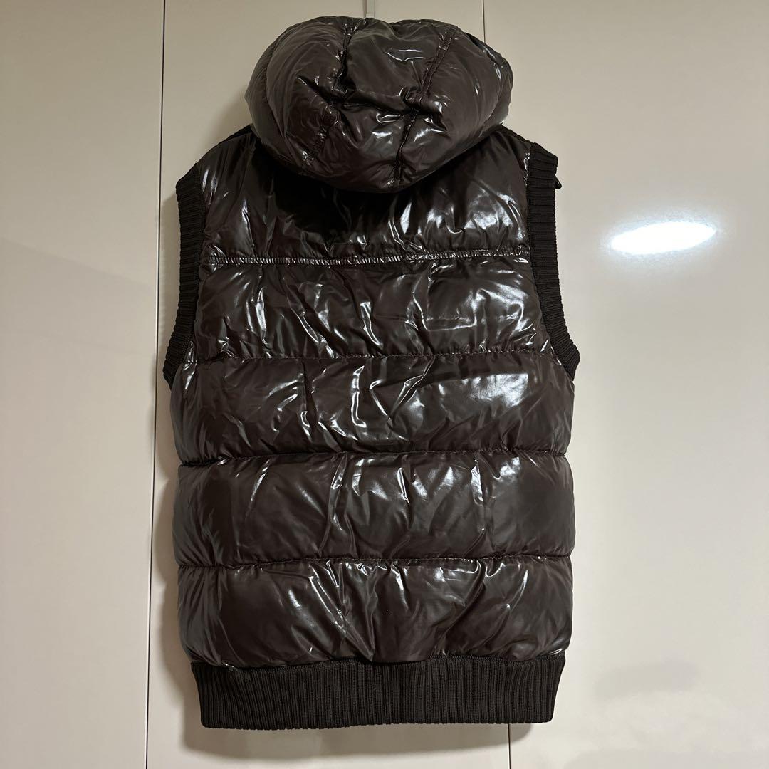 美品　モンクレール　ニットダウンベスト