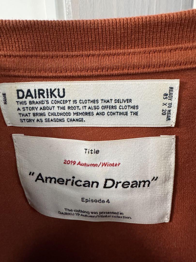 DAIRIKU 19AW BIGGIE T レイヤード ロンT