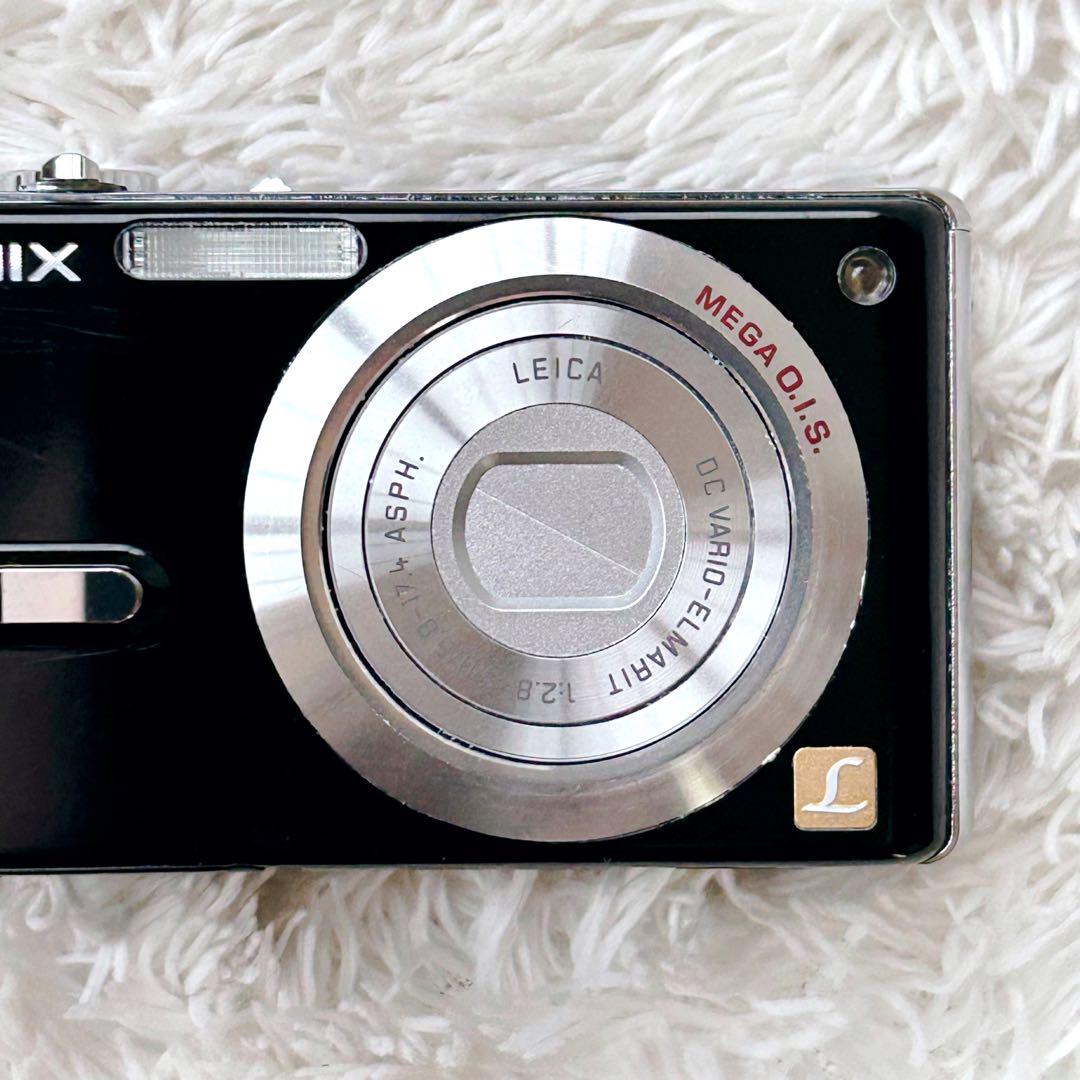 動作確認済】 Panasonic LUMIX DMC-FX9 グロスブラック