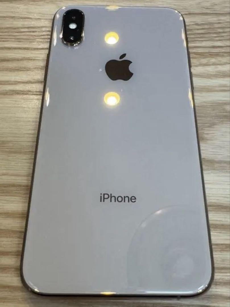 iPhoneXs 64GB ゴールド simフリー 箱なし 最大容量100%