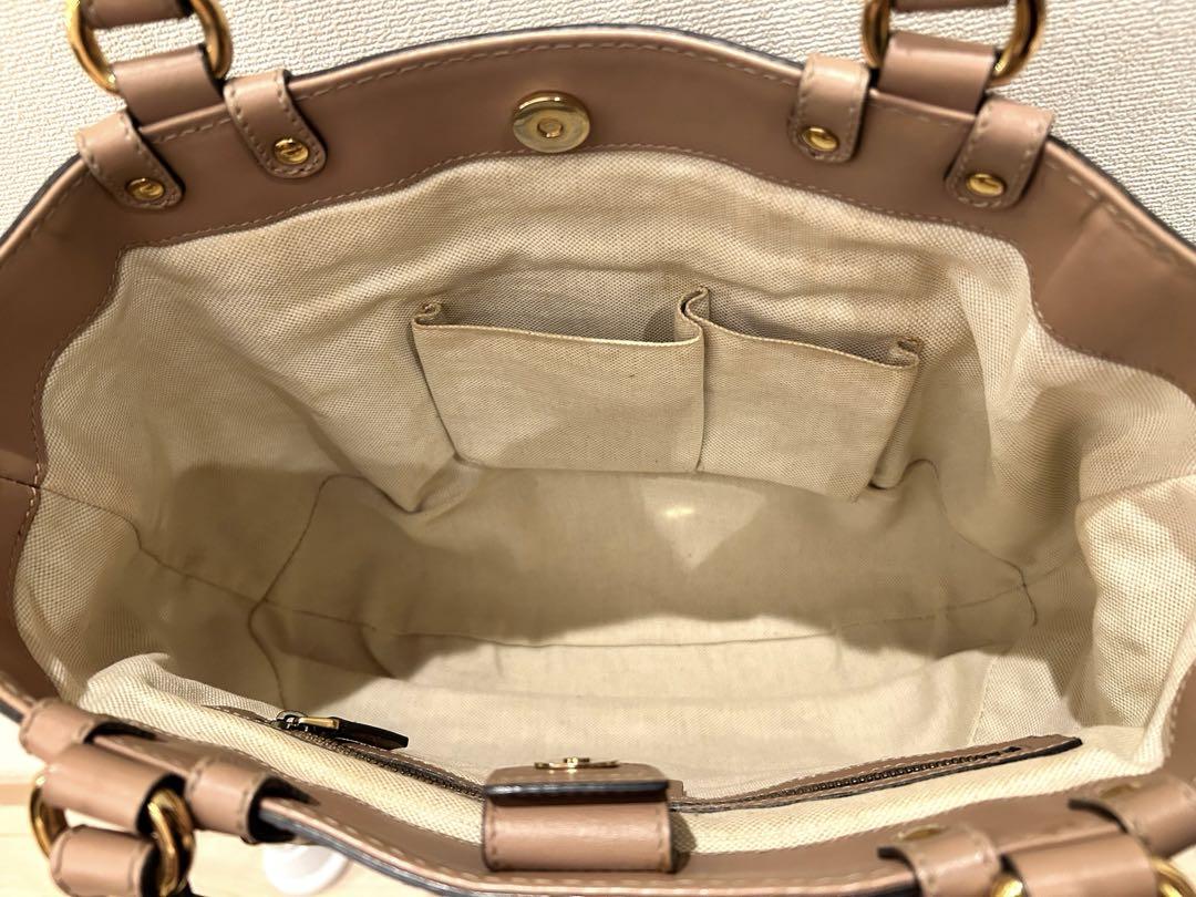 GUCCI GGパターン トートバッグ ベージュ