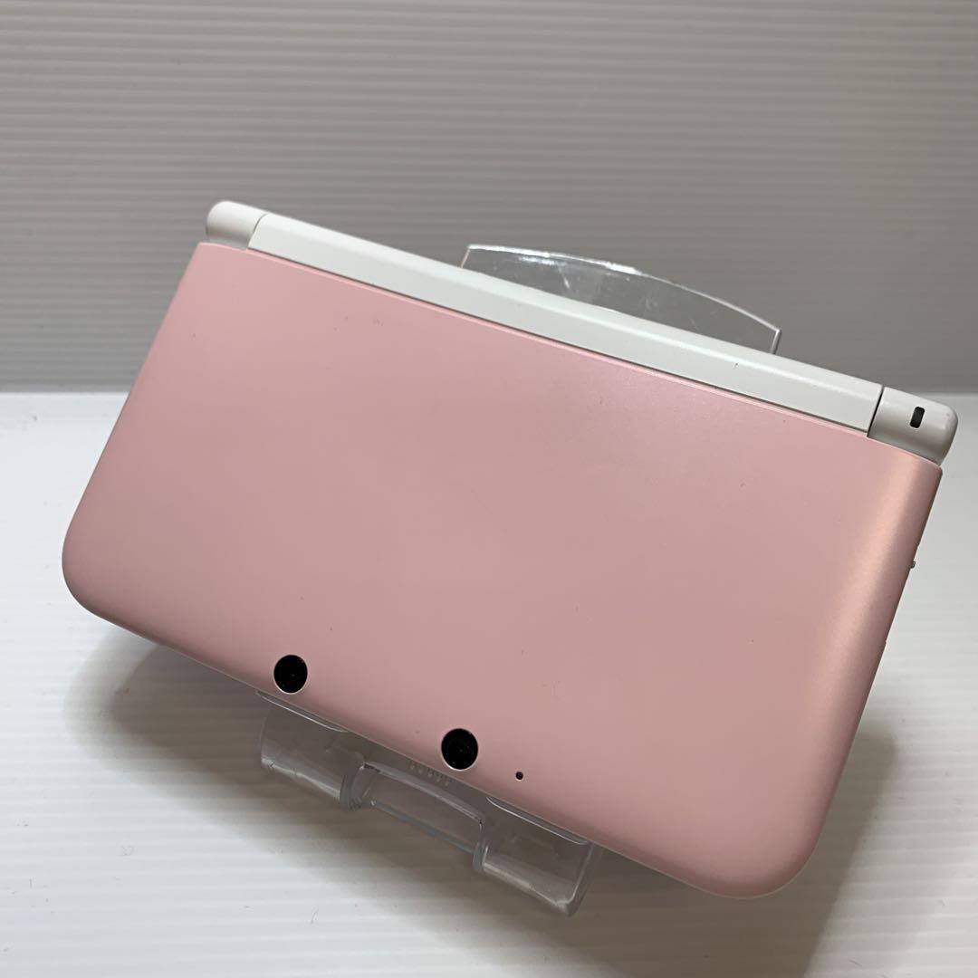 3DSLL ピンクホワイト 外装 液晶美品 SPR-001 すぐに遊べるセット