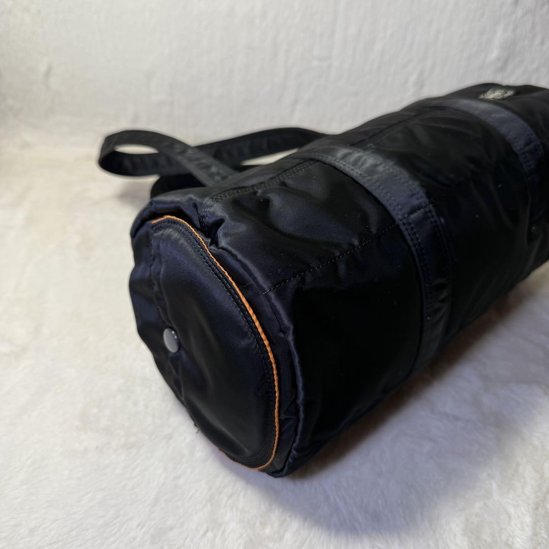 極美品　PORTER　ポーター　タンカー　ミニボストンバッグ　Lサイズ　ブラック