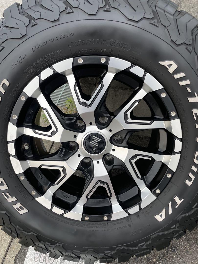 BFGoodrich オールテレンナイトロパワー275-70-17 4本セット