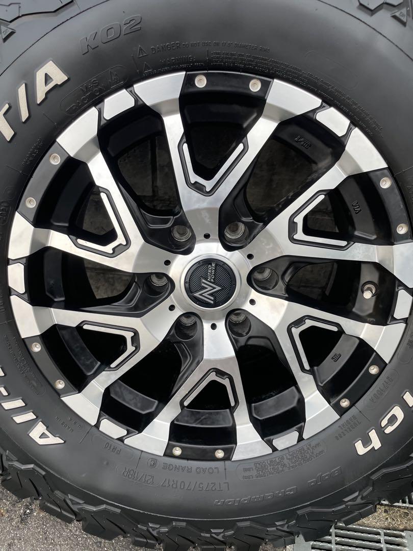 BFGoodrich オールテレンナイトロパワー275-70-17 4本セット