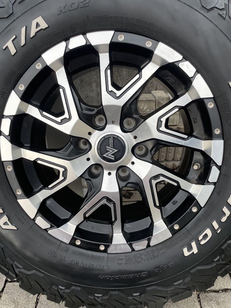 BFGoodrich オールテレンナイトロパワー275-70-17 4本セット