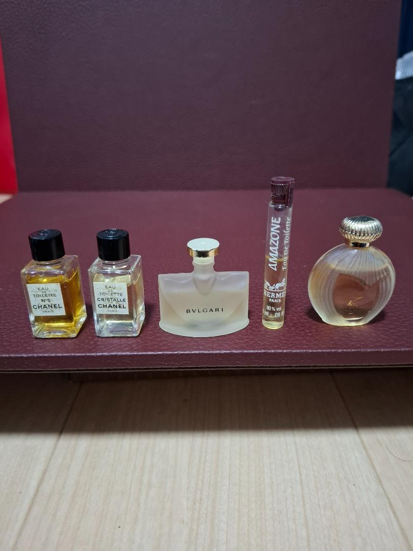 BVLGARI & CHANEL 香水セット CHANEL N°5、Cristalle、BVLGARI香水セット - メルカリ