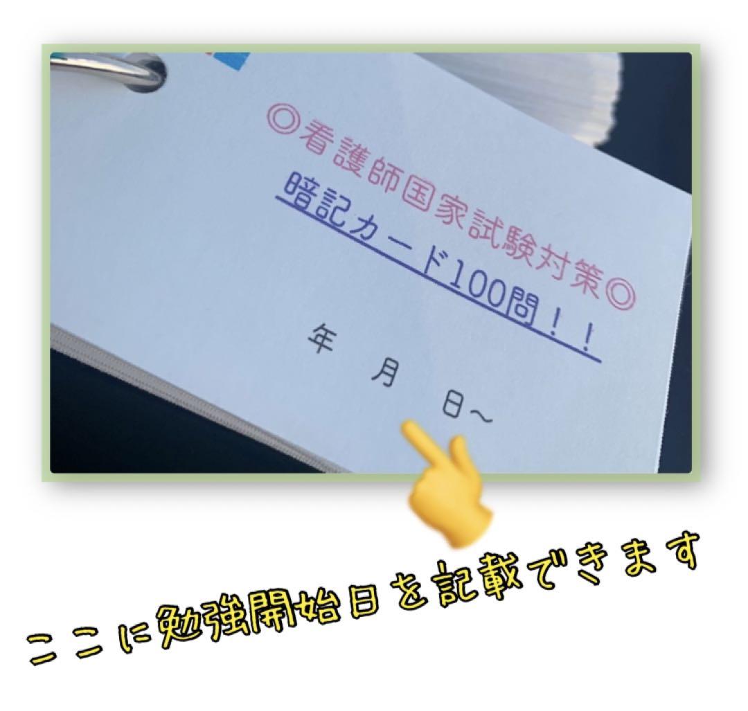 まとめ価格！看護師国家試験対策 大量付箋 暗記カード 解剖生理学 付箋ノート