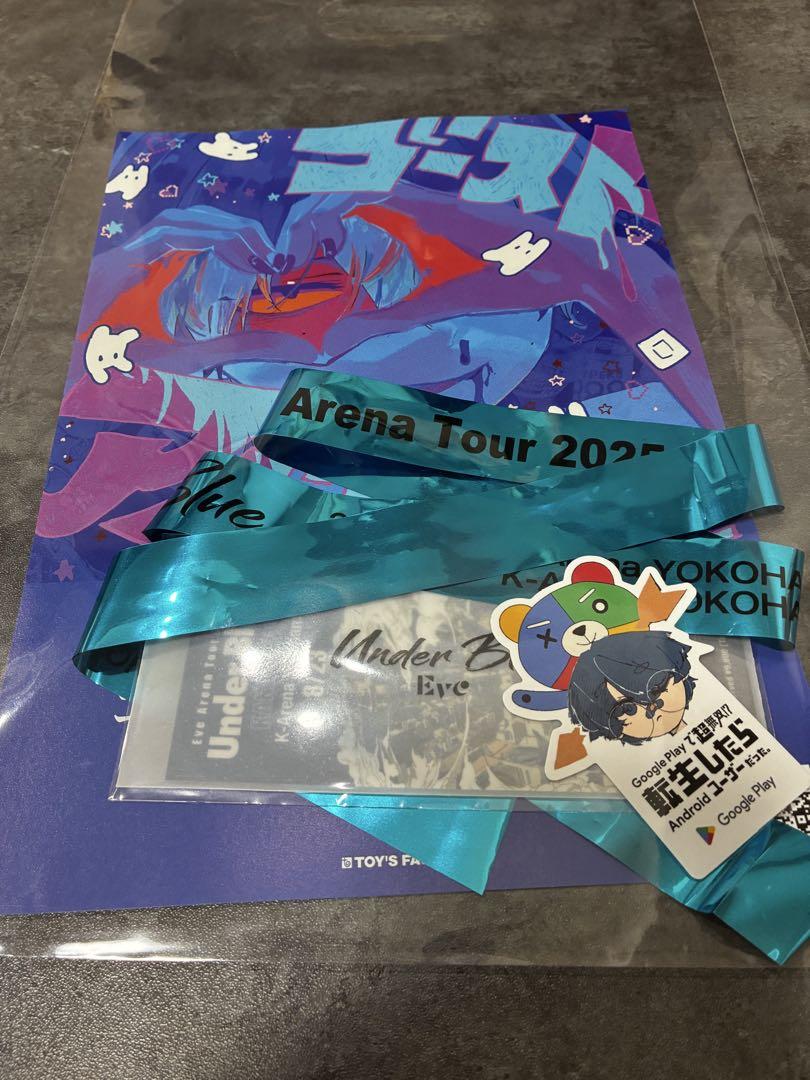 Eve Under Blue アクリルチケットスタン ド、チケット、銀テープ等 Eve Under Blue アクリルチケットスタンド Under Blue