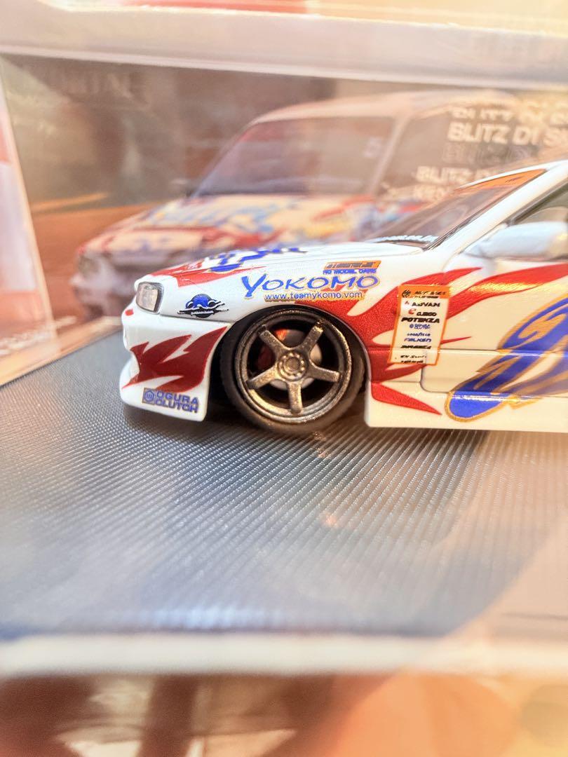 ミニカー Mortal 1/64 BLITZ D1 ER34 2005 NOMURA