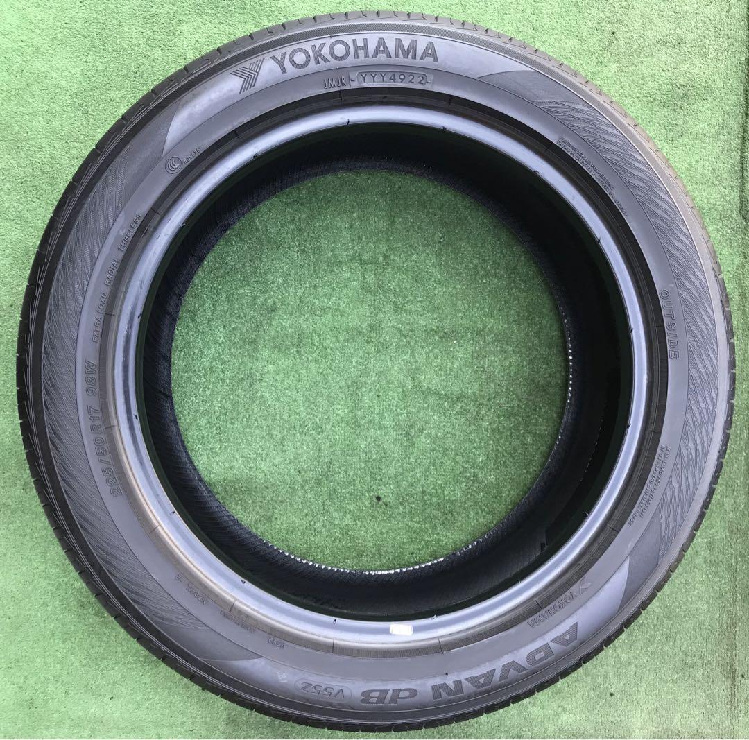 225/50 R17、YOKOHAMA ADVAN dB552、2022年