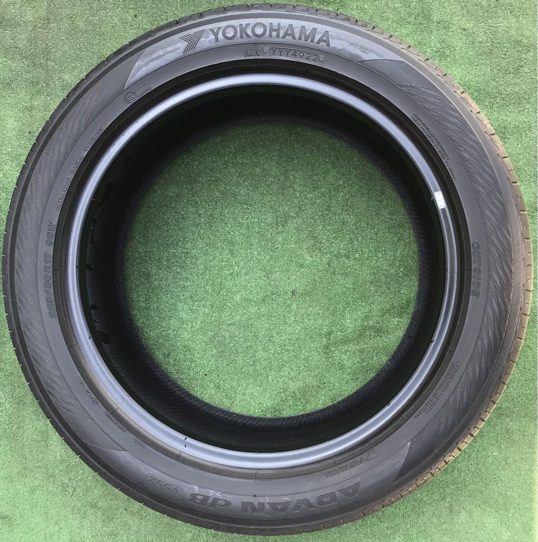 225/50 R17、YOKOHAMA ADVAN dB552、2022年