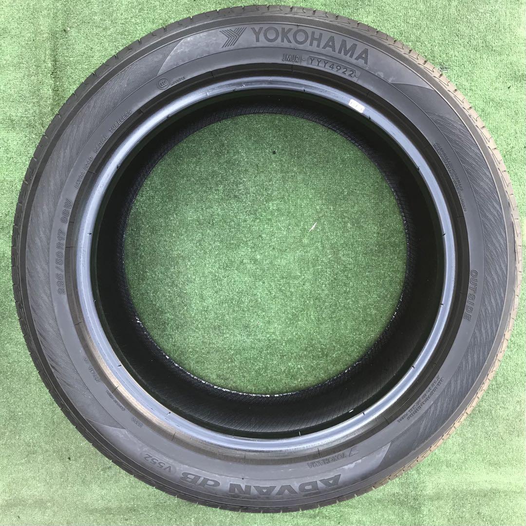 225/50 R17、YOKOHAMA ADVAN dB552、2022年
