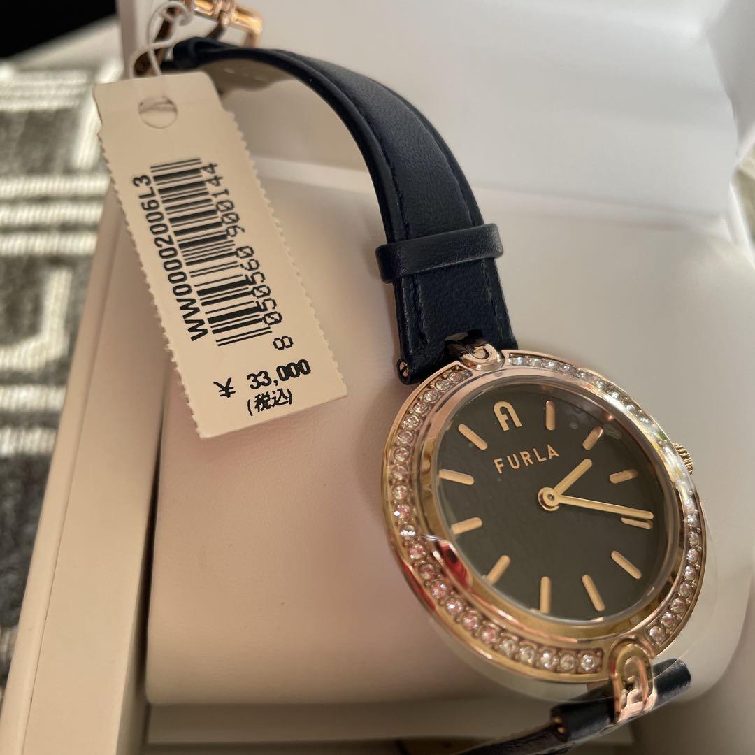 FURLA レディース 時計 ネイビー