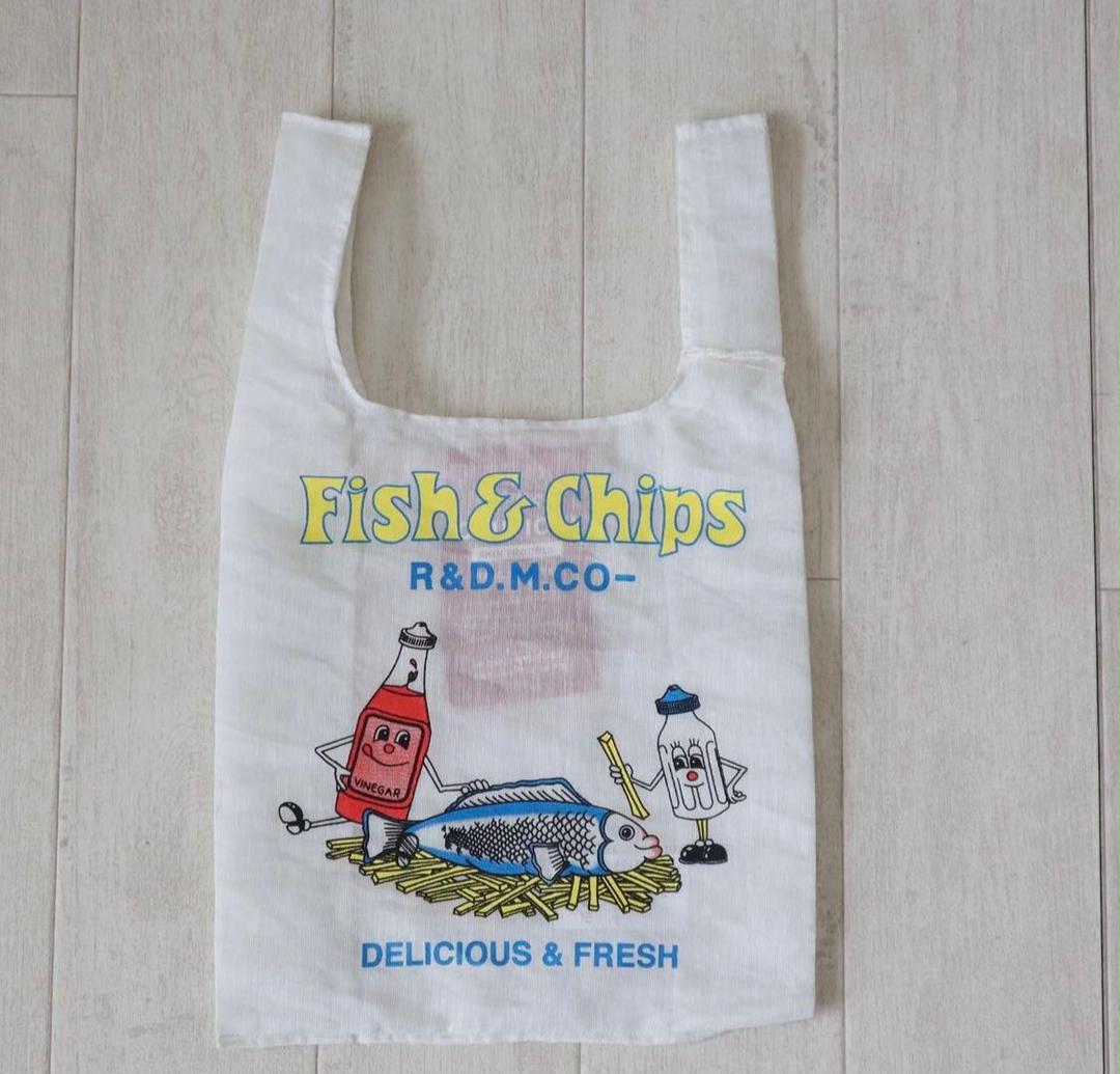 R&D.M.CO- Fish&Chips ステンレス　バッグ