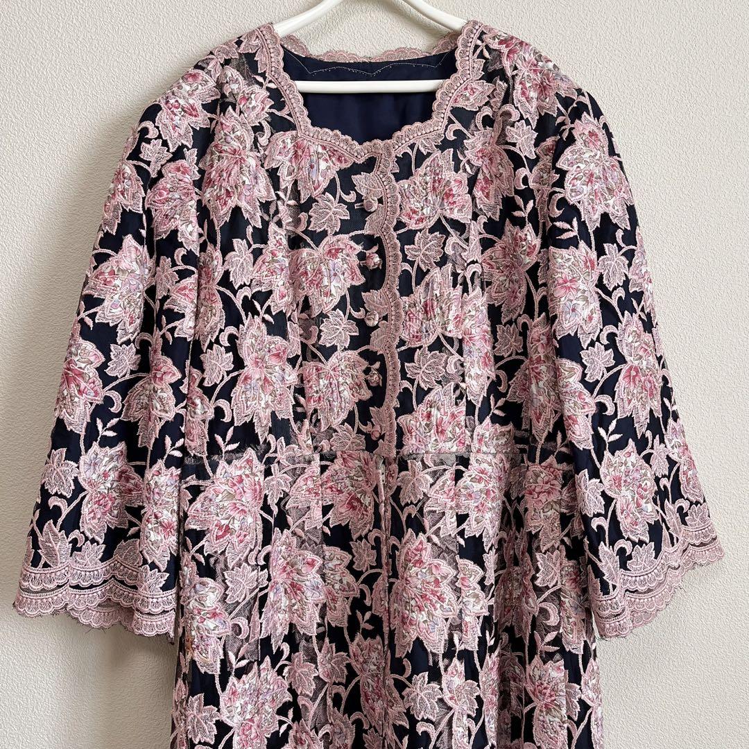 総刺繍レース