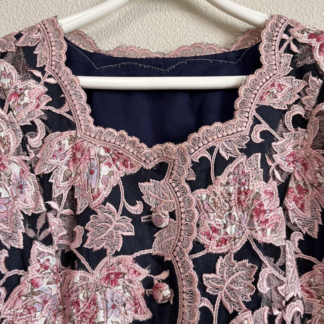 総刺繍レース