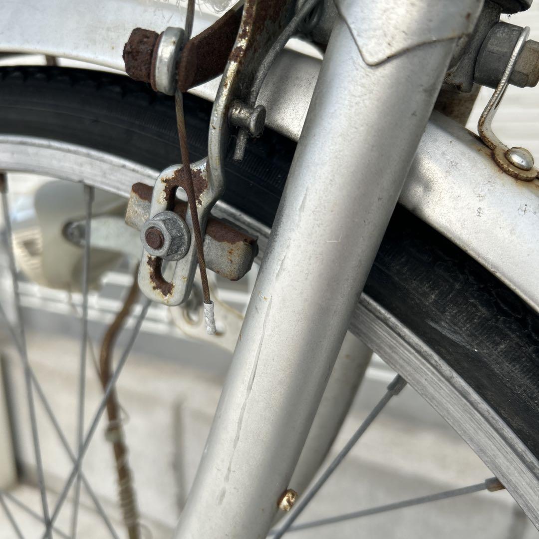 【後ろ子乗せ付き 】自転車　24インチ
