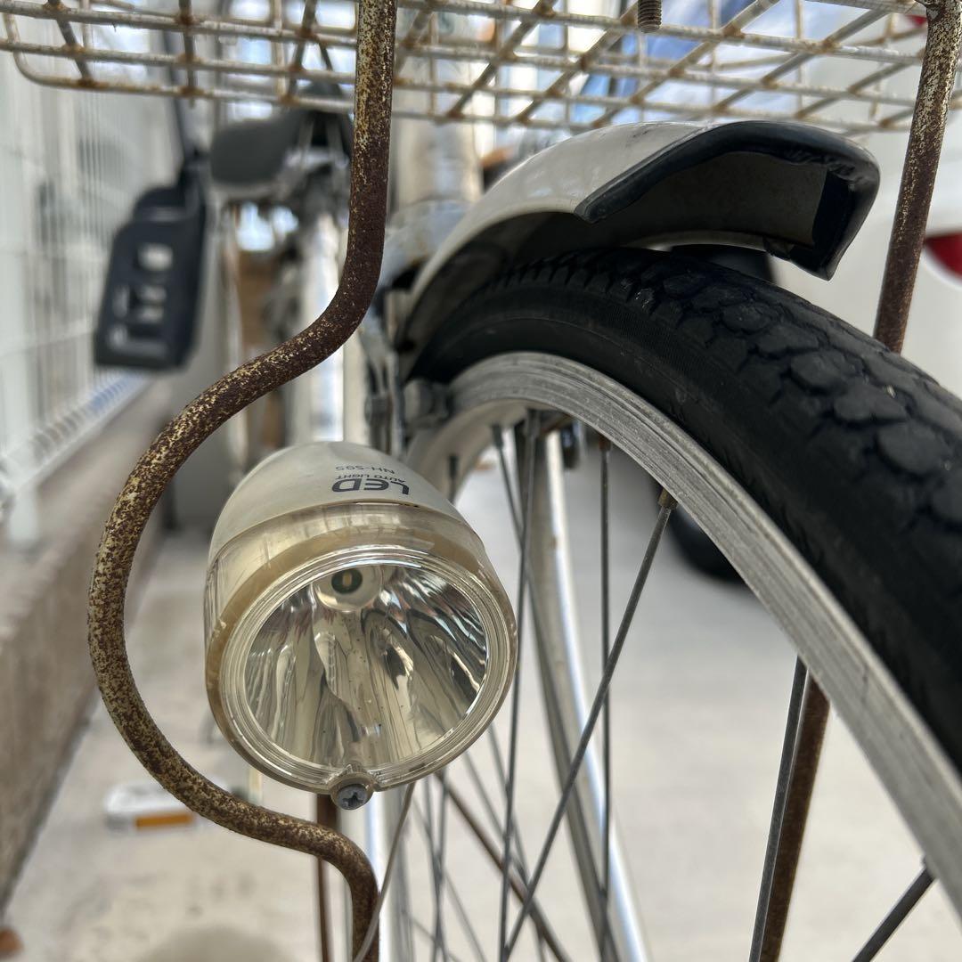 【後ろ子乗せ付き 】自転車　24インチ