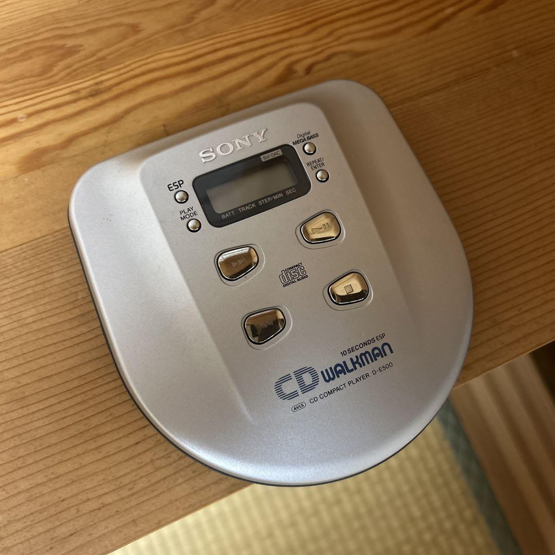 SONY D-E500 ポータブルCDプレーヤー