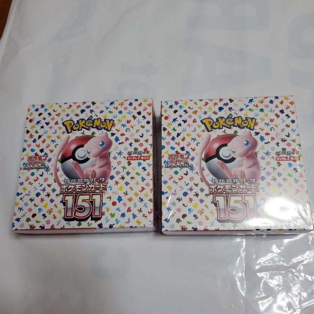 ポケモンカードBOX151 シュリンク付き 画像4