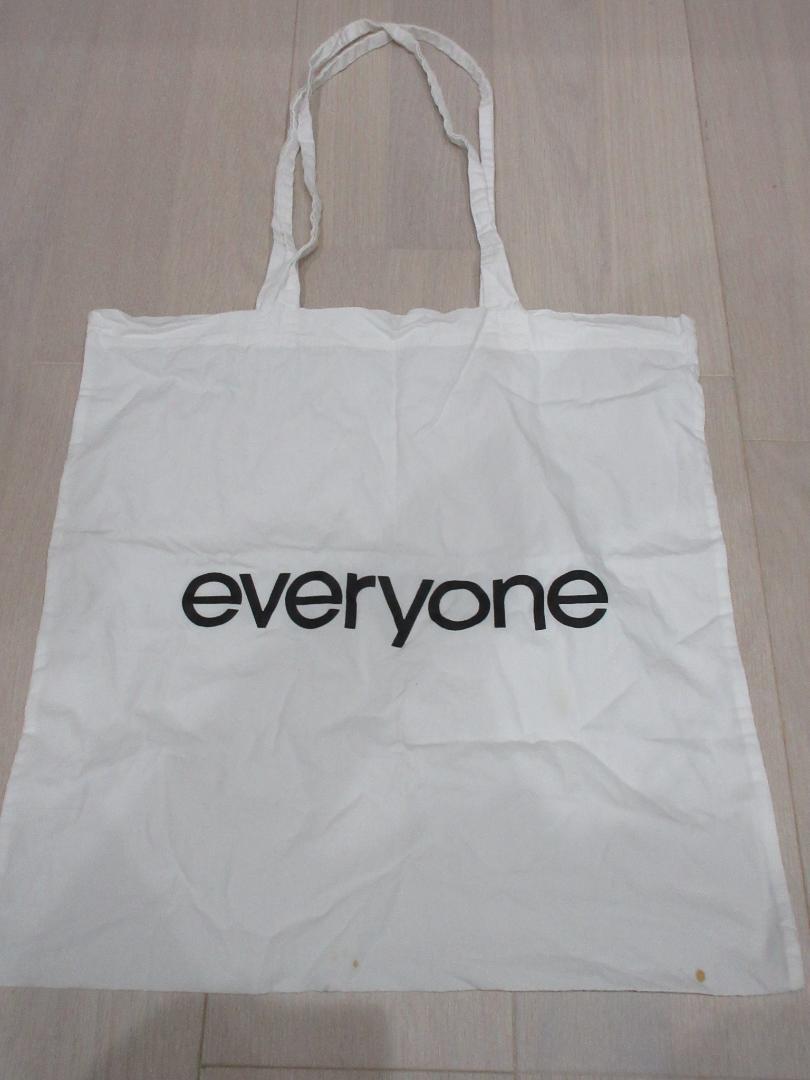 ☆ユーズド☆everyoneエブリワン ショッパー トートバッグ エコ