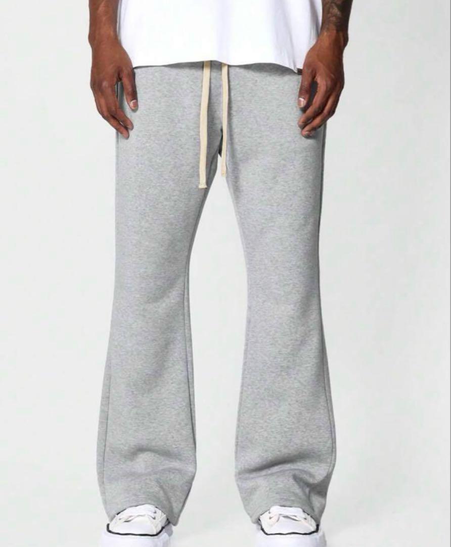 us uk drip フレア スウェットパンツ