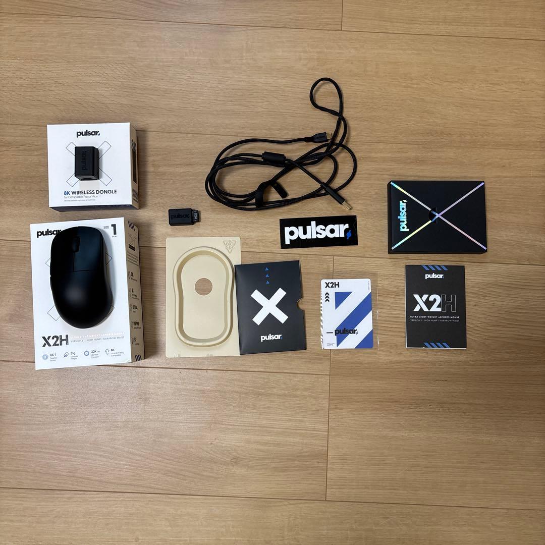 X2H v3 mini + pulsar 8k ドングル X2H v3 mini + pulsar 8k ドングル