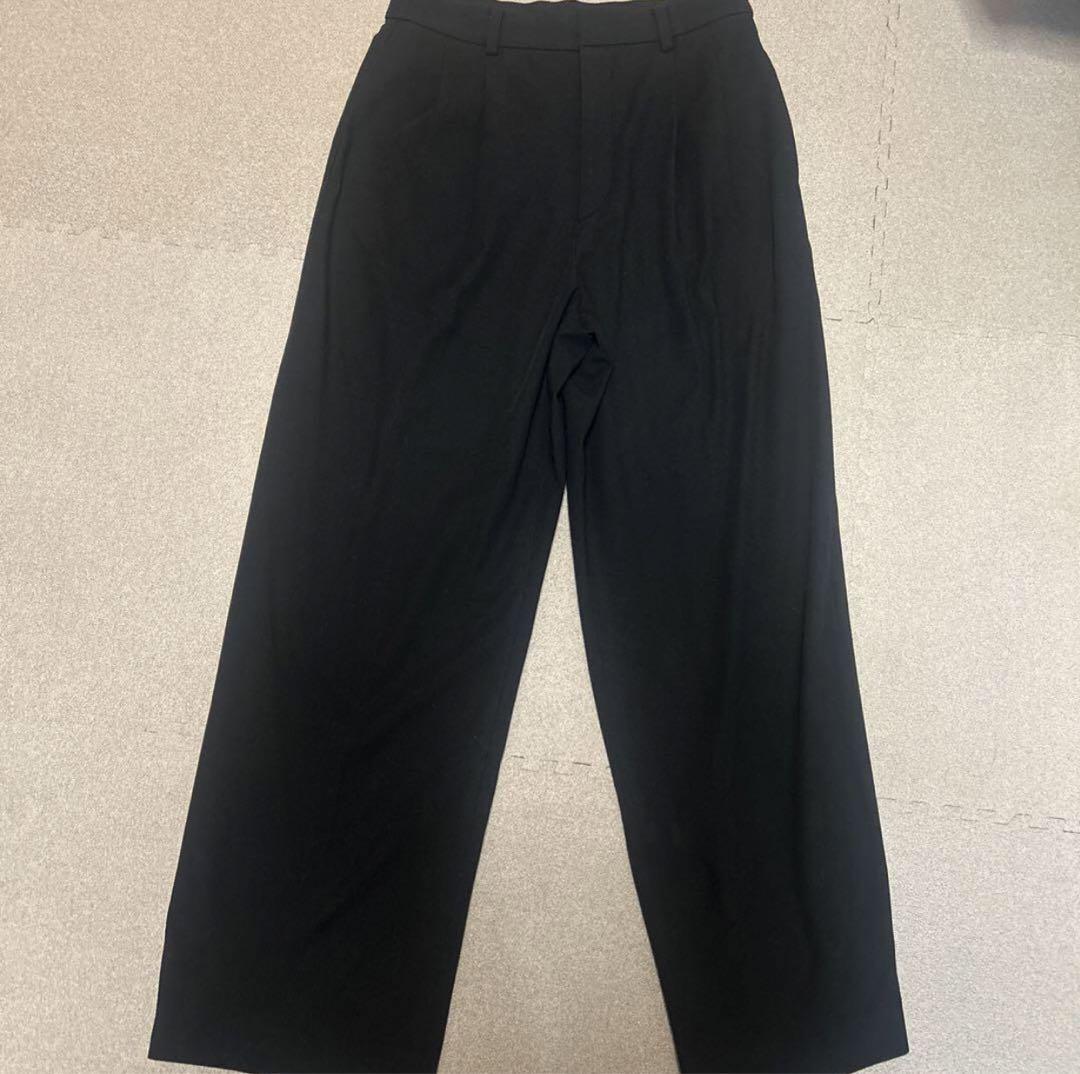 ＊タックワイドパンツ3点セット＊ツータック丈標準