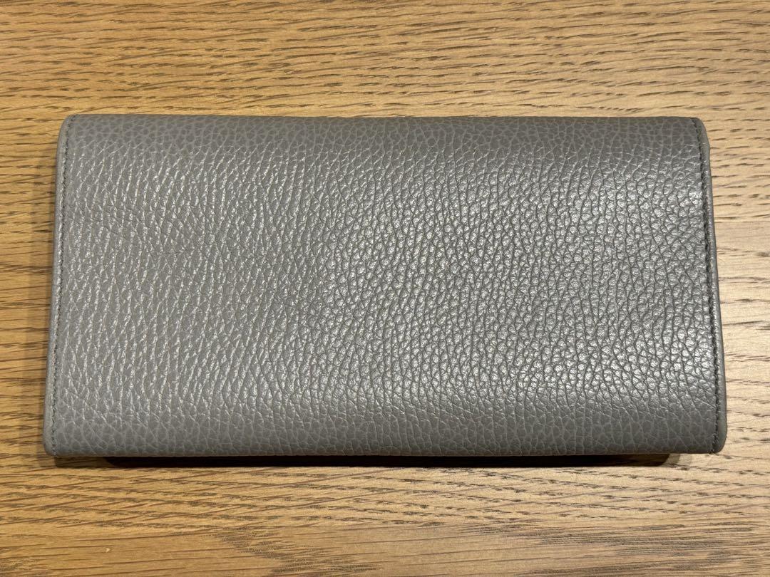 GUCCI 長財布 マーモント グレー GG