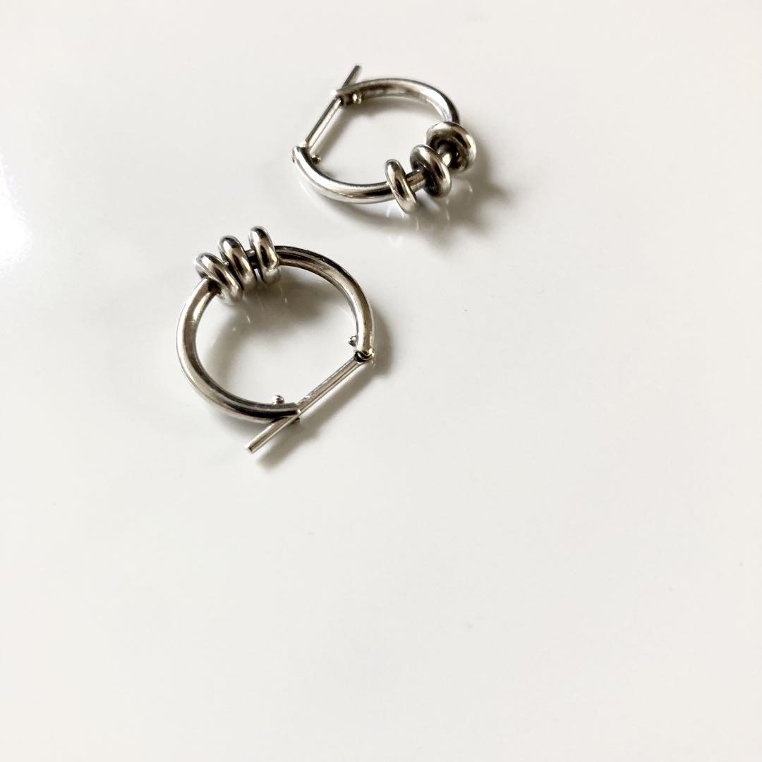 コムドット　ヤマト着用　ピアス　登坂着用　オールシルバー925