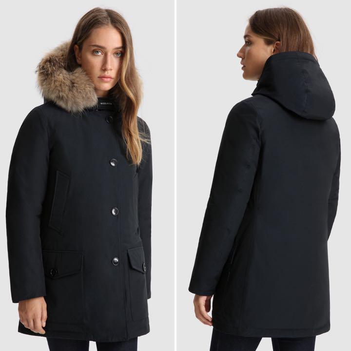 【極美品】ウールリッチ アークティックデタッチャブル ファーパーカ ネイビー M