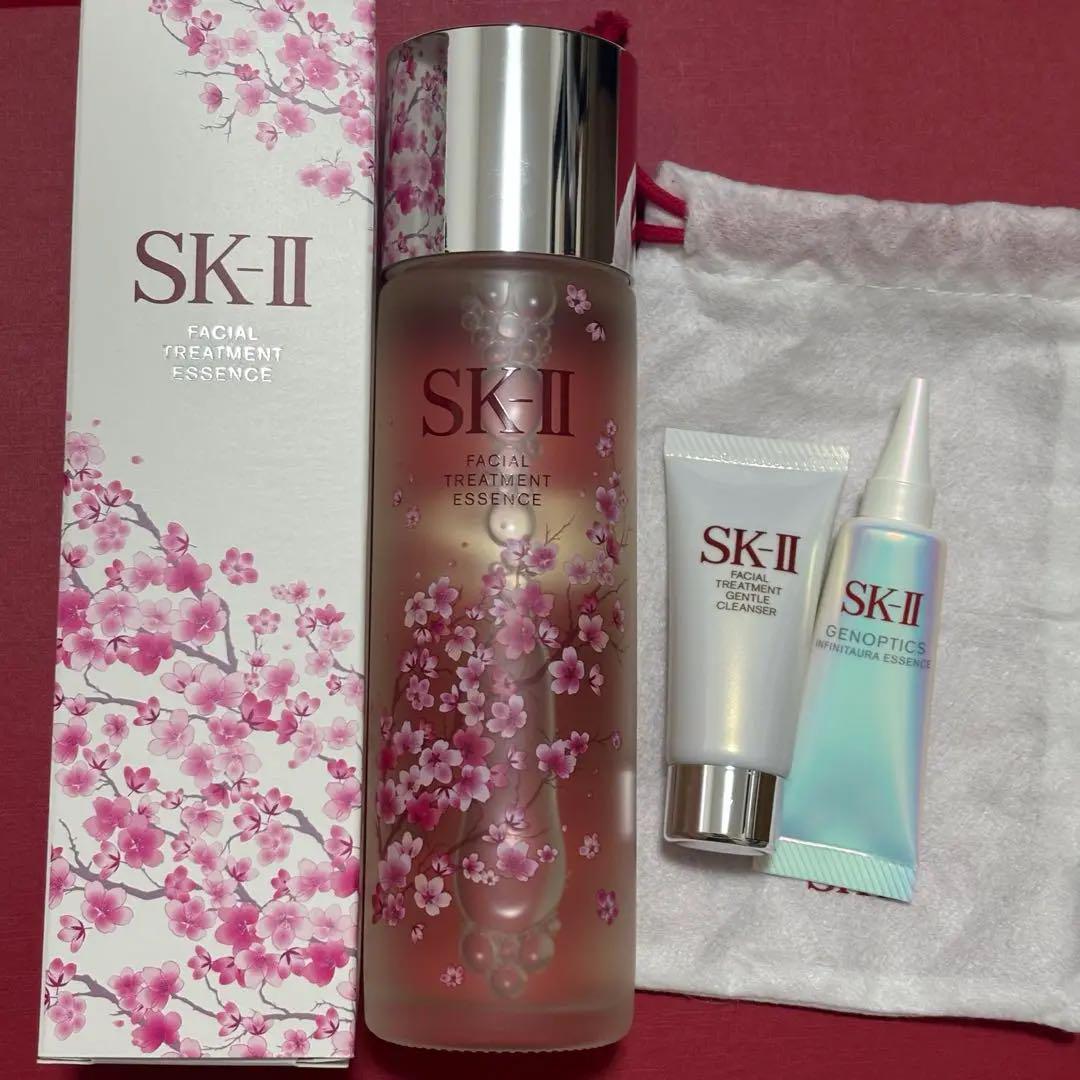 【未使用品】SK-Ⅱフェイシャルトリートメントエッセンス桜230ml Amazon.co.jp: 【限定品】SK-II フェイシャル トリートメント