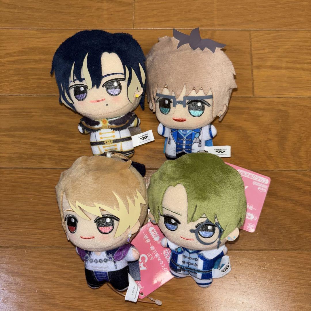 新品】 A3! ちびぐるみ 第三弾 春組 4種 碓氷真澄 皆木綴 茅ヶ崎