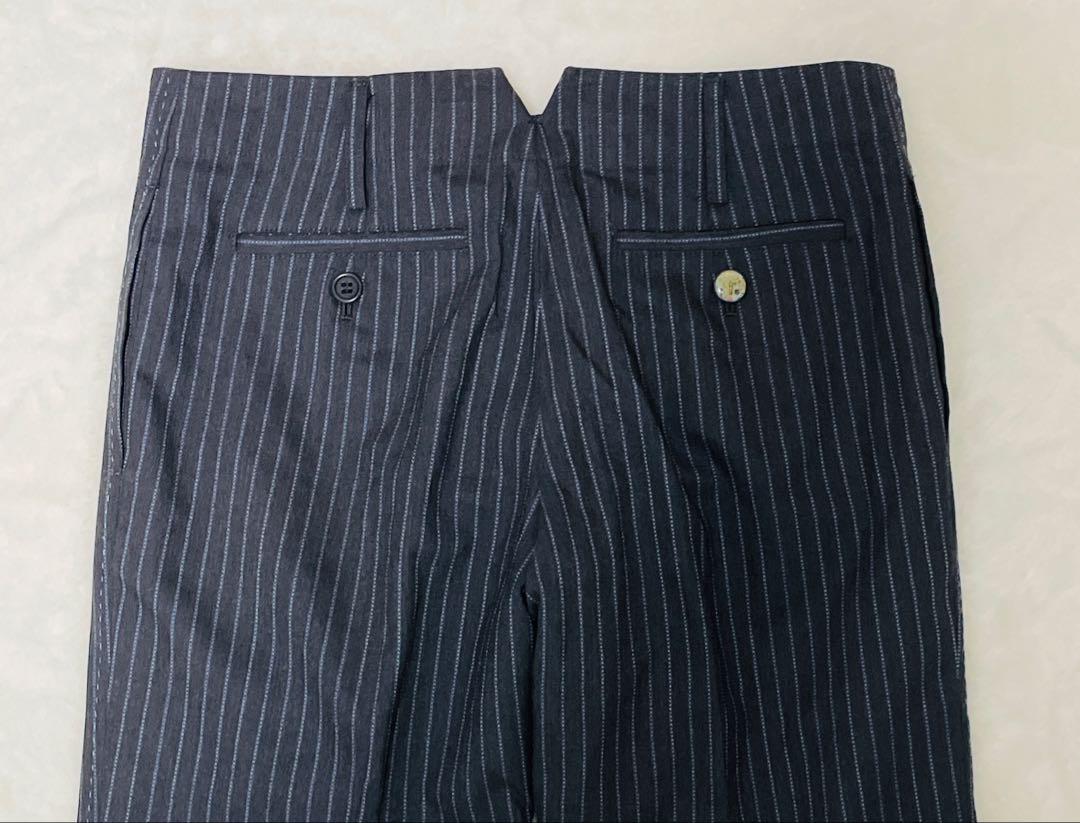 Paul Smith BLACK パンツスーツ マルチストライプ 40.38
