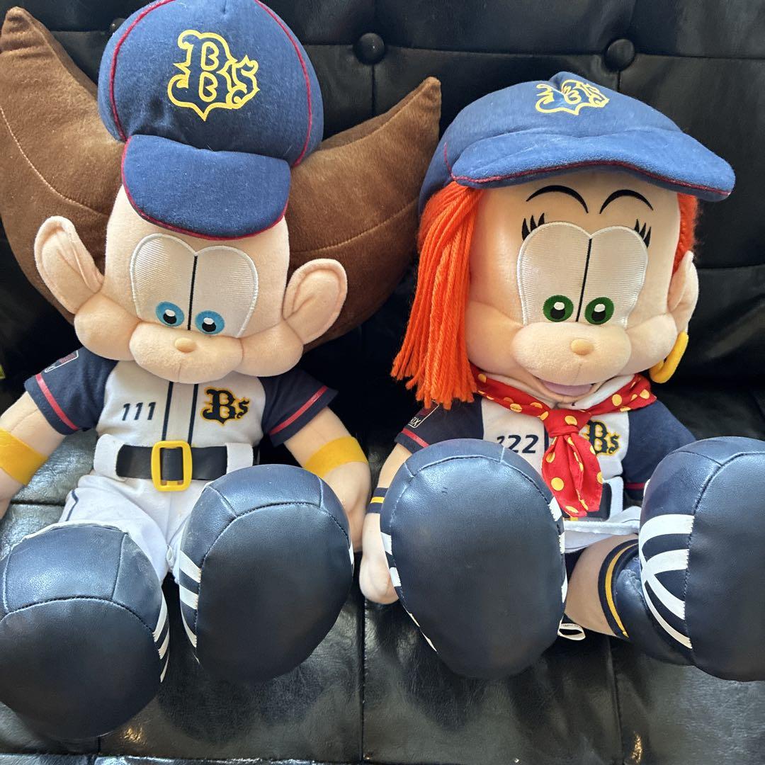 オリックス・バファローズ ネッピーぬいぐるみ 2体セット - メルカリ