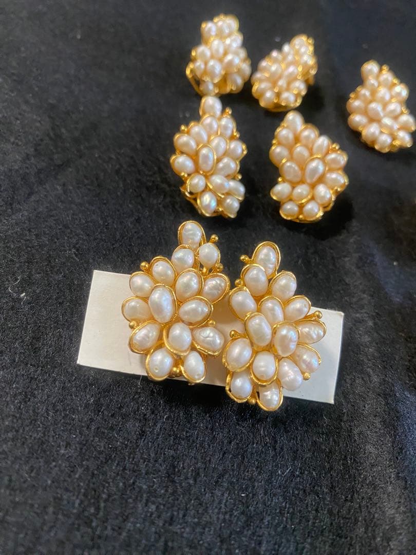 淡水パール パール イヤリング まとめ売り 淡水パール パール イヤリング まとめ売り