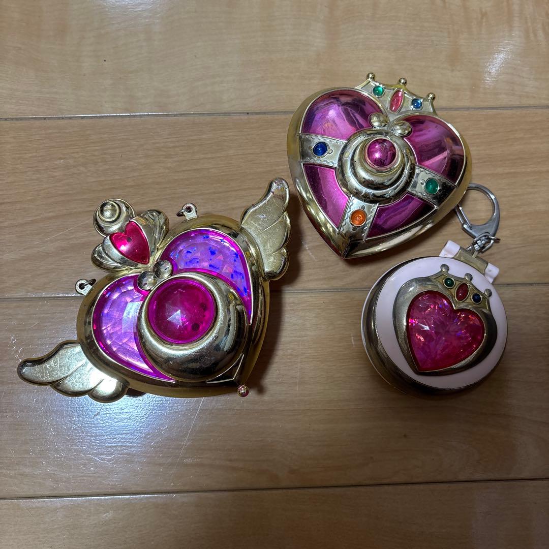 美少女戦士セーラームーン コンパクト 当時品 まとめ売り ジャンク品 平成レトロ