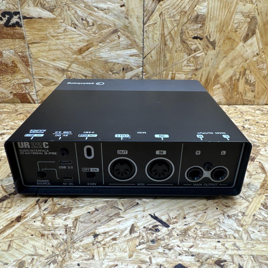 Steinberg UR22C USBオーディオインターフェース