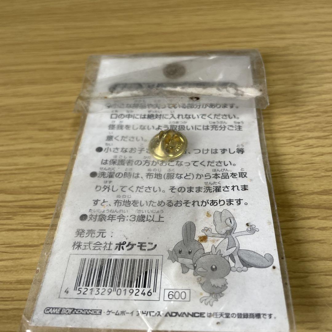 ポケモンセンター カイオーガ 　グラードン　ピンバッジセット
