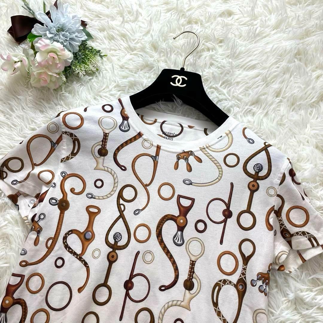 2024SS✨エルメス Panoplie Tout Cuir Tシャツ 38