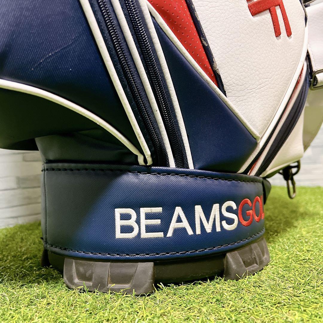 ビームス ゴルフ キャディバッグ 三点式 ツアータイプBEAMS GOLF ビームス ゴルフ キャディバッグ 三点式 ツアータイプBEAMS GOLF