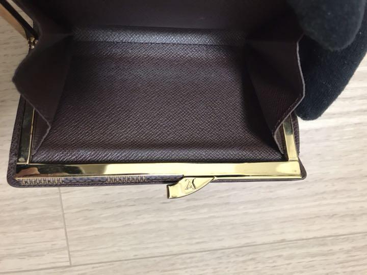 ルイ がま口 二つ折り財布 KhrOc-m78642882527 ヴィトン ダミエ 限定品格安