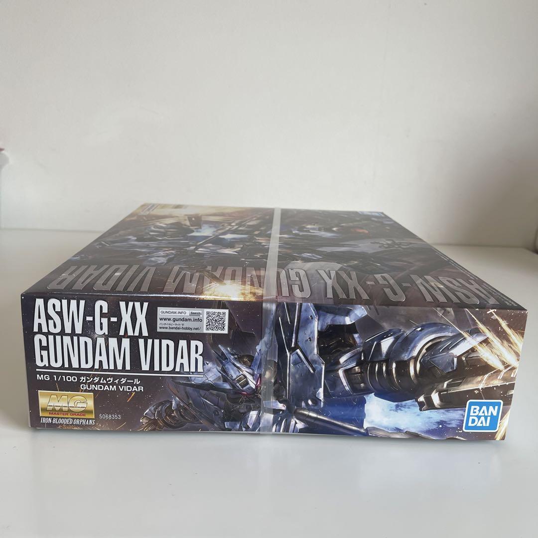 新品　未開封　未使用　MG ASW-G-XX ガンダム　ヴィダール　1/100