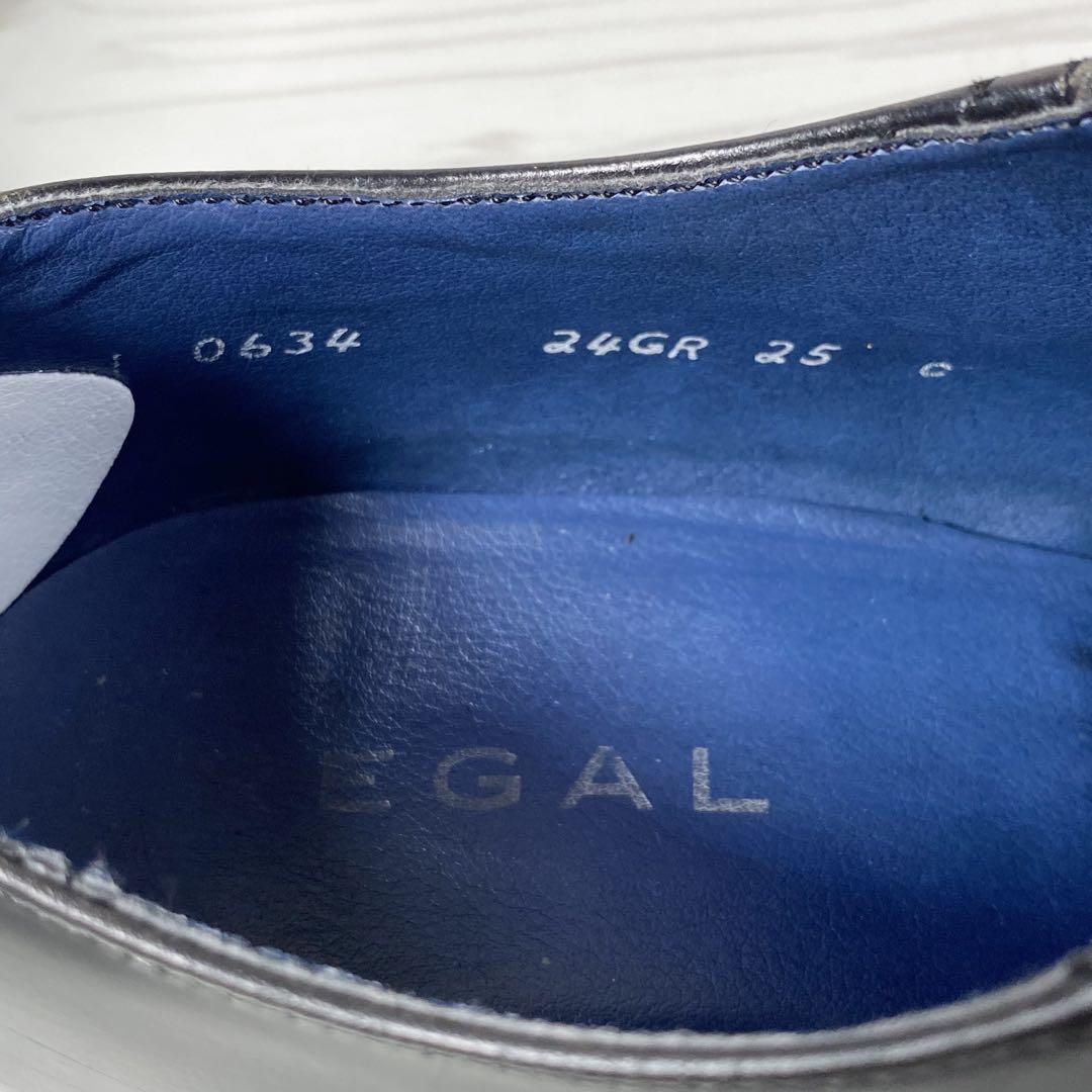 433 REGAL リーガル 24GR メダリオン レザー 黒 25